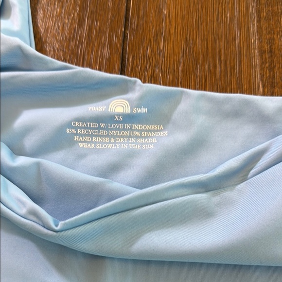 FP Toast Swim Signature One Shoulder Crop Top XS - Picture 3 of 4